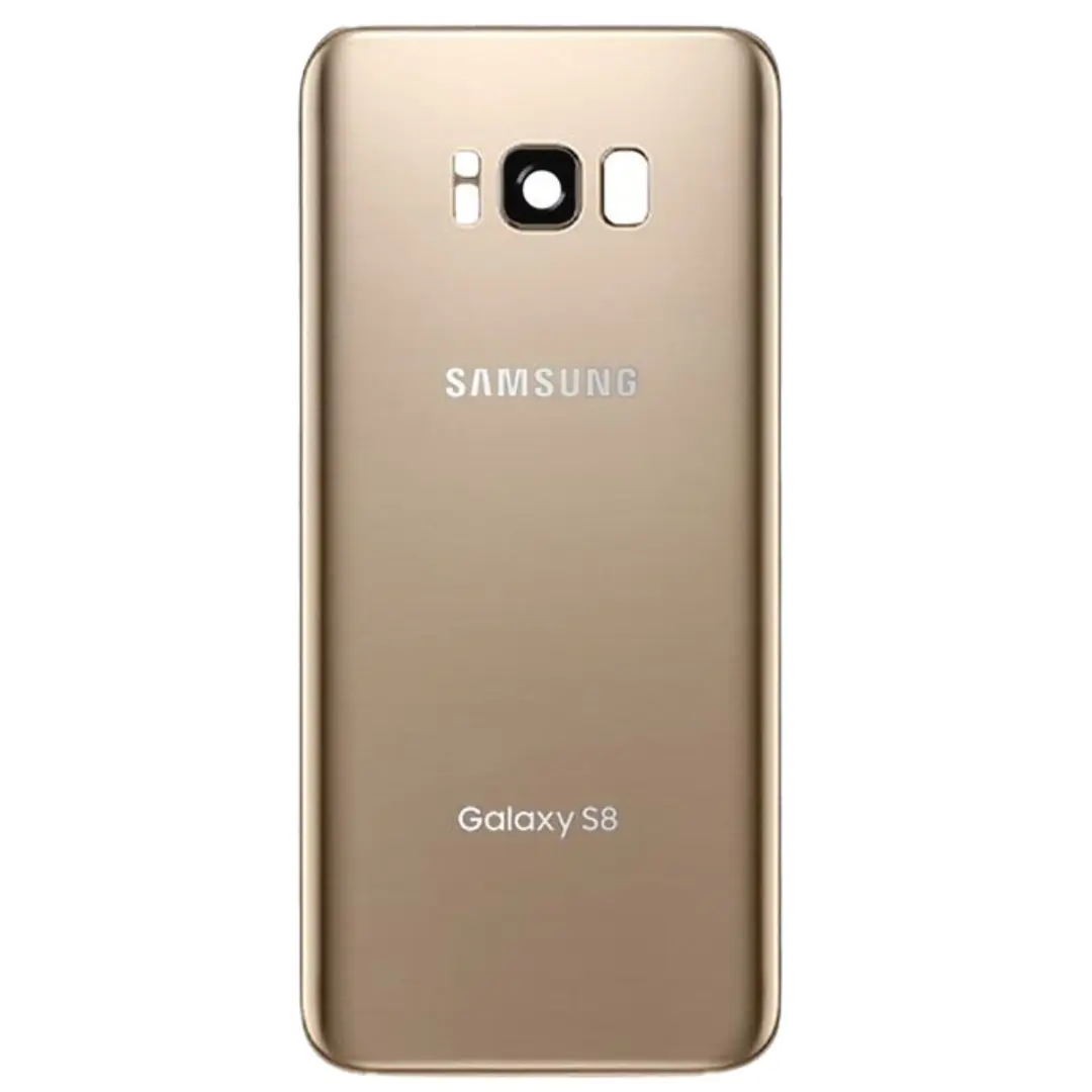 Samsung Galaxy S8 Back Glass Gold with Camera Lens